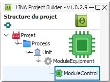 icône Lina Project Builder